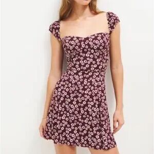 Reformation Mini Tanis Dress